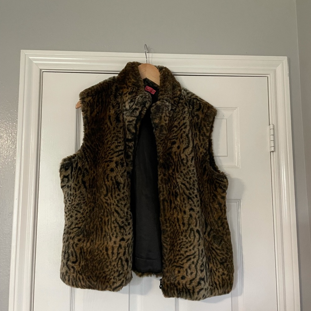 Cejon Faux Fur Vest